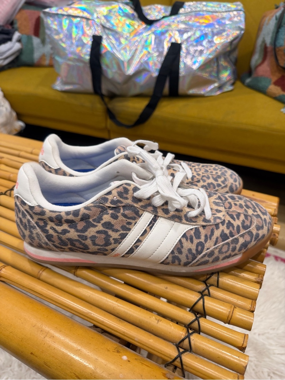 Keds Leopard Print Women's Sneakers with White Stripes